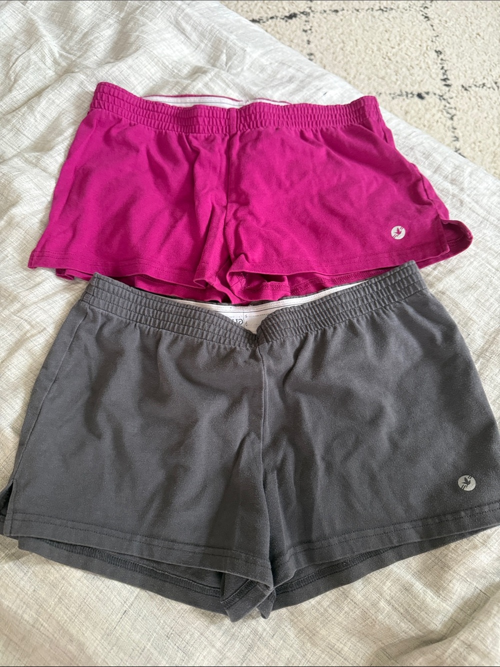 Aerie Pink and Gray Athletic Lounge Shorts - Size XS